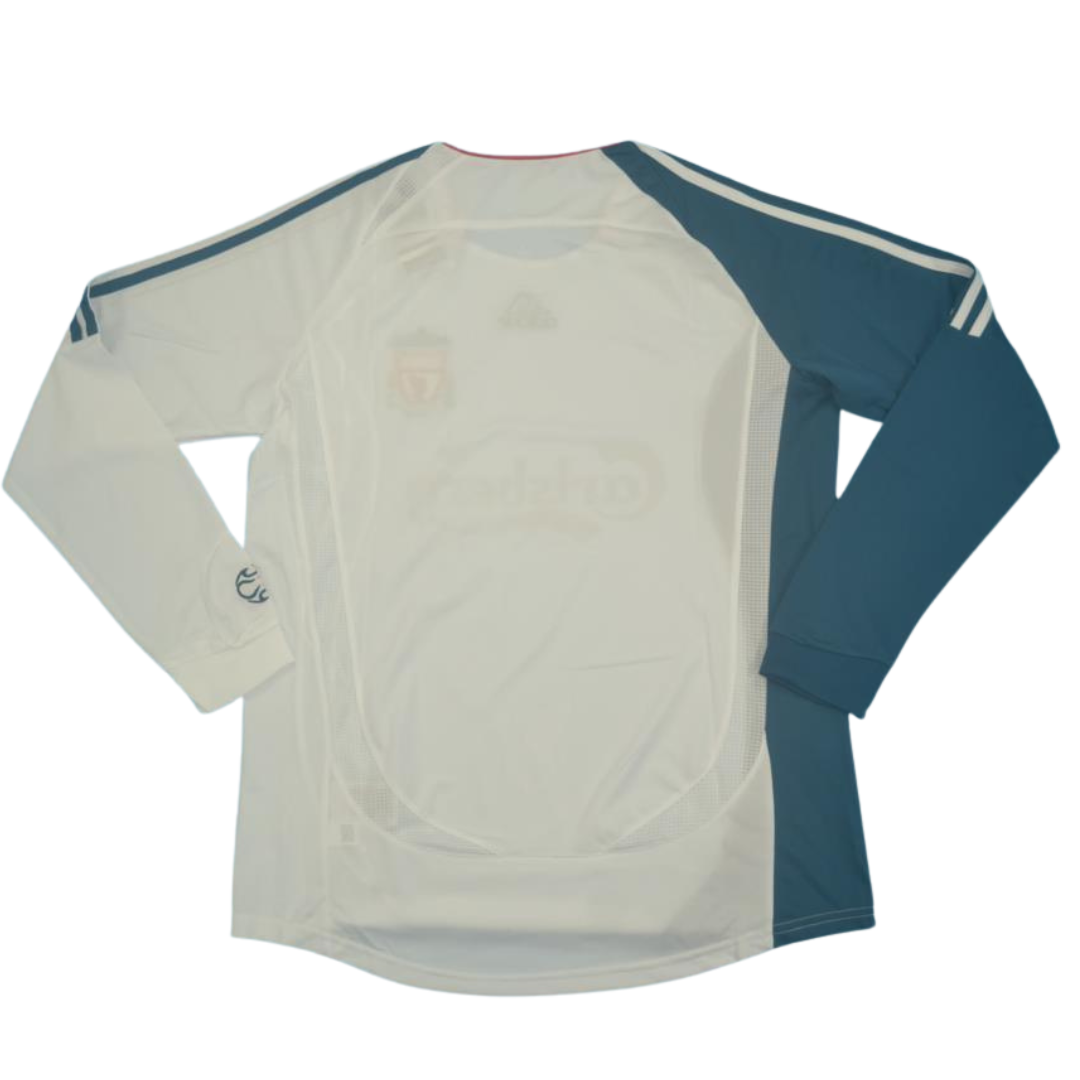 Camisa Liverpool Manga Longa Away 06/07 - Versão Retrô