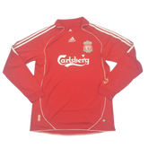 Camisa Liverpool Manga Longa Home 06/07 - Versão Retrô