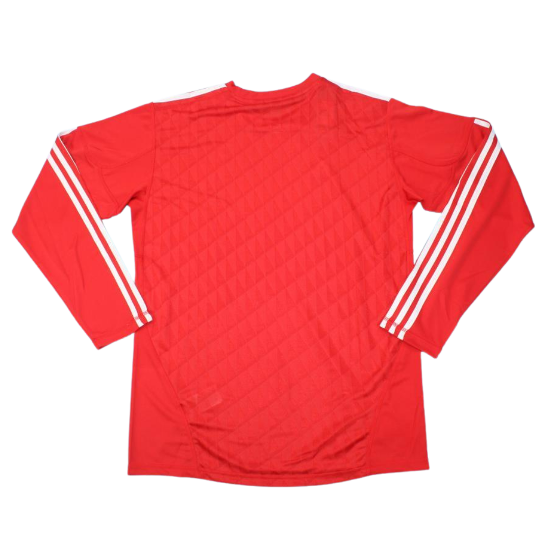 Camisa Liverpool Manga Longa 10/12 - Versão Retrô