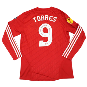 Camisa Liverpool Manga Longa 10/11 - Versão Retrô "Torres" Nº 9