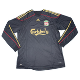 Camisa Liverpool Manga Longa Away 09/10 - Versão Retrô
