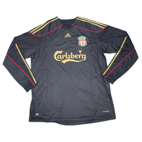 Camisa Liverpool Manga Longa Away 09/10 - Versão Retrô