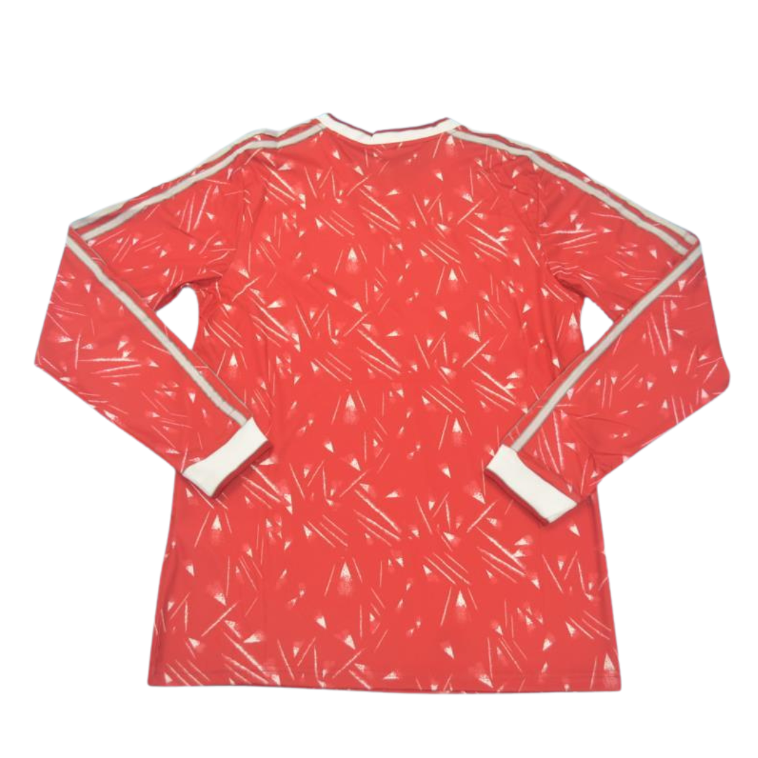 Camisa Liverpool Manga Longa Home 89/91 - Versão Retrô