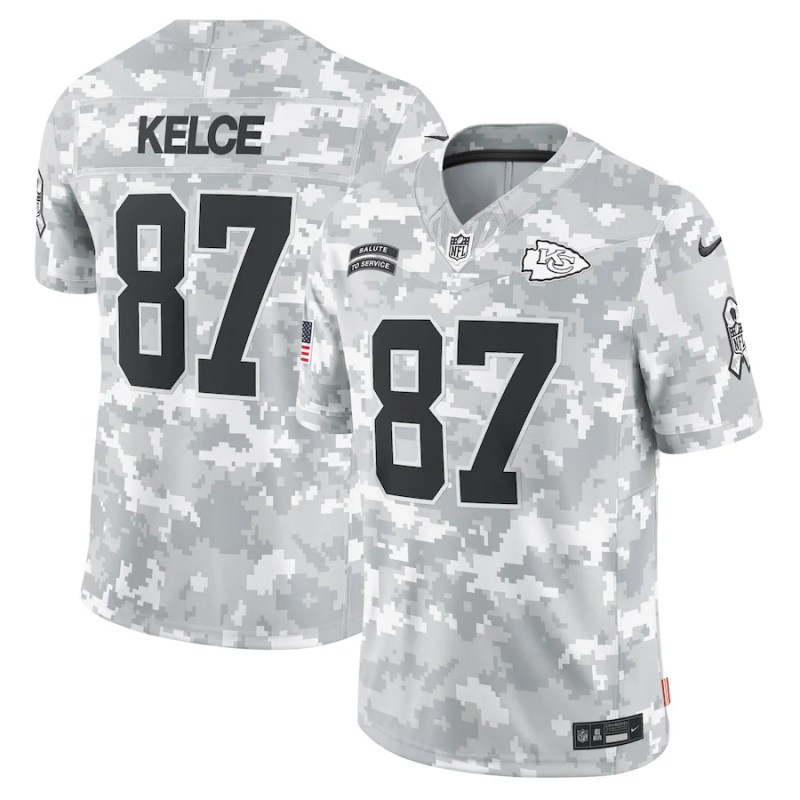 Camisa NFL Kansas City Chiefs Vapor F.U.S.E. Limited Jersey Salute To Service 2024