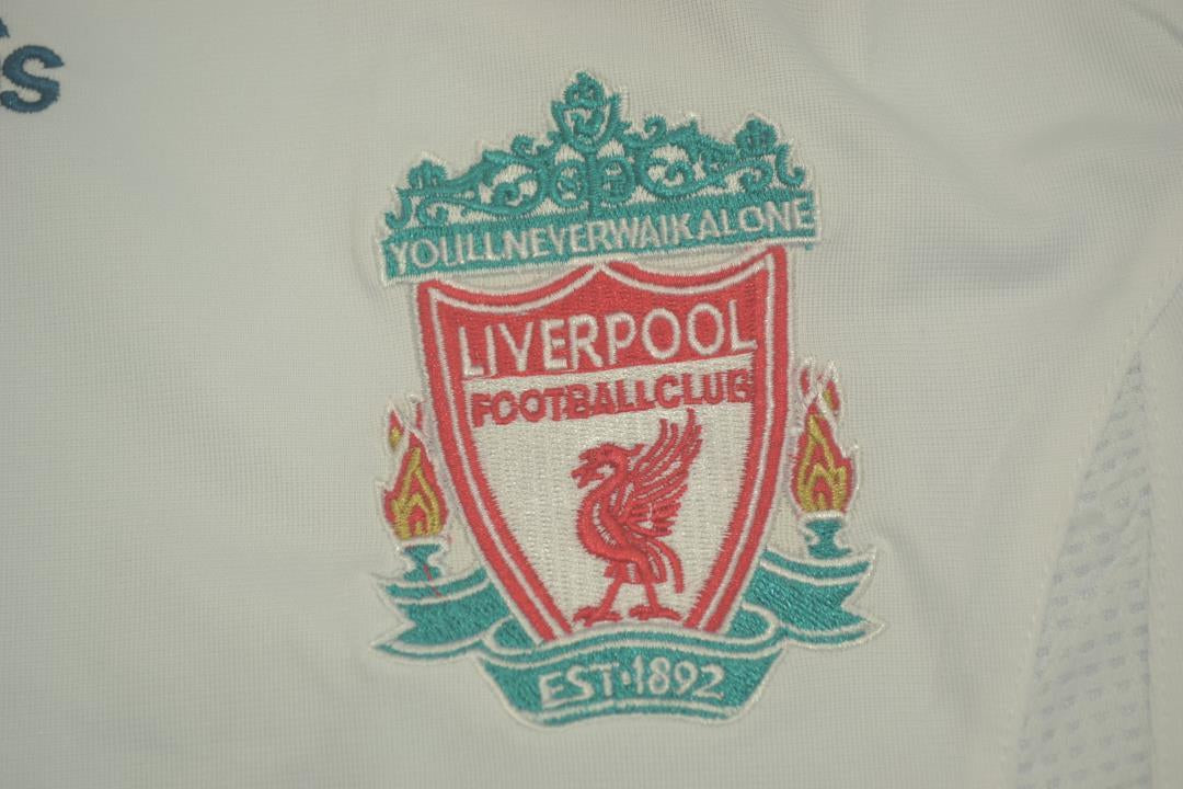 Camisa Liverpool Manga Longa Away 06/07 - Versão Retrô