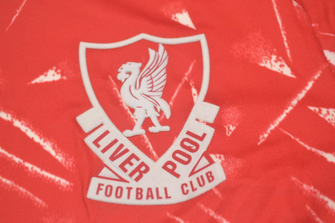 Camisa Liverpool Manga Longa 89/91 - Versão Retrô "Mc Manaman" Nº 7