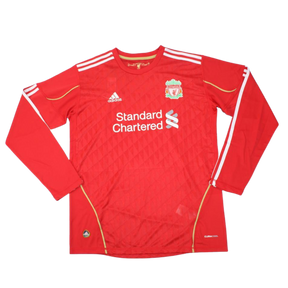 Camisa Liverpool Manga Longa 10/12 - Versão Retrô