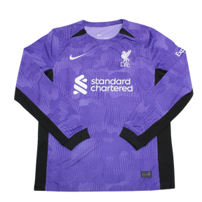 Camisa Liverpool Manga Longa Third Away 23/24 - Versão Retrô