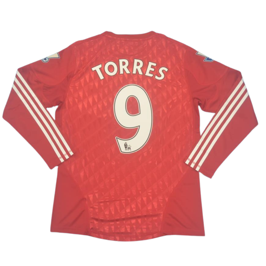Camisa Liverpool Manga Longa 10/12 - Versão Retrô "Torres" Nº 9