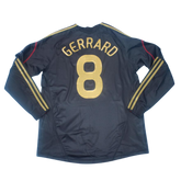 Camisa Liverpool Manga Longa 09/10 - Versão Retrô "Gerrard" Nº 8