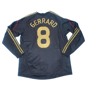 Camisa Liverpool Manga Longa 09/10 - Versão Retrô "Gerrard" Nº 8