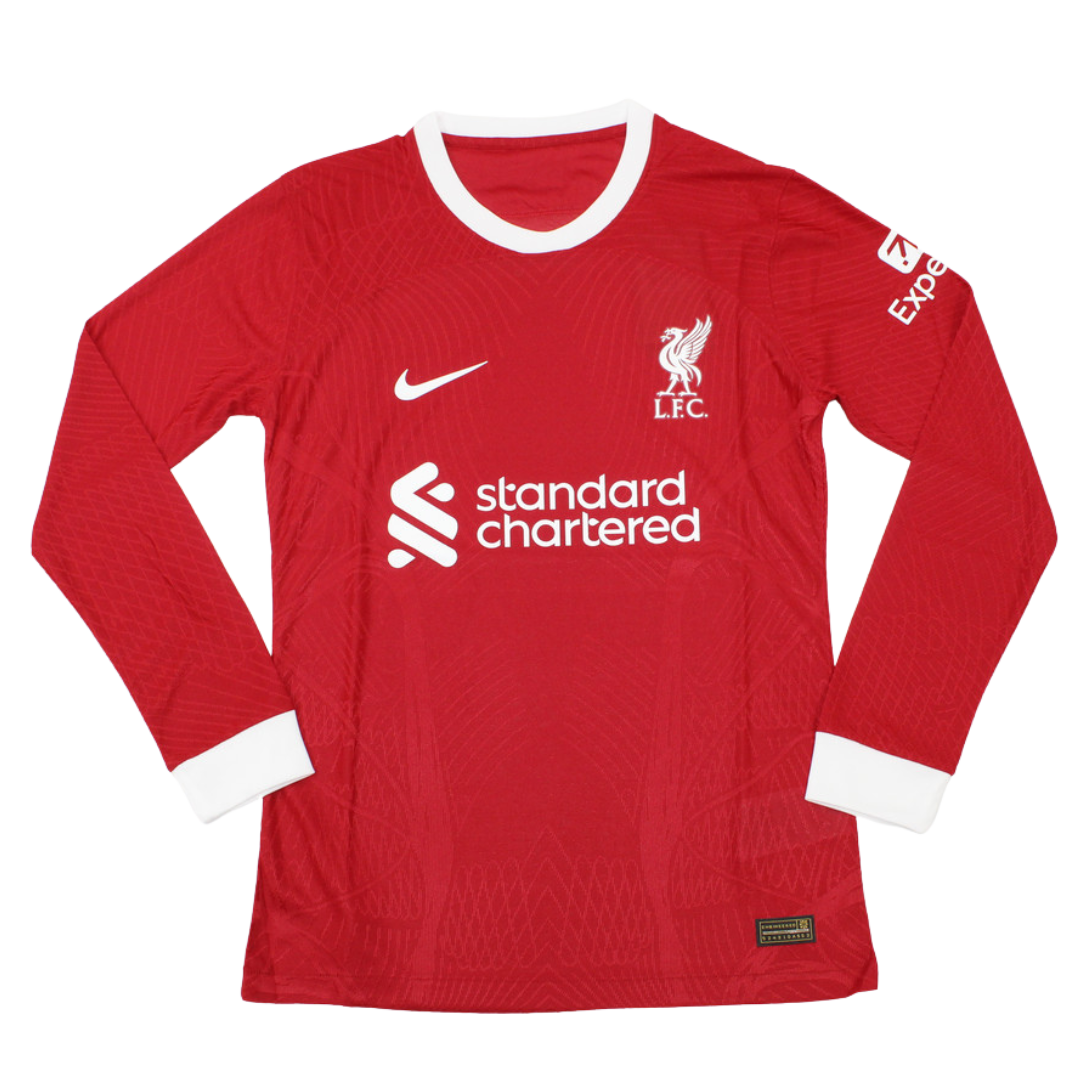 Camisa Liverpool Manga Longa Home 19/20 - Versão Retrô