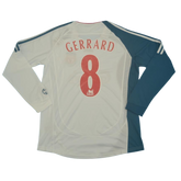Camisa Liverpool Manga Longa 06/07 - Versão Retrô "Gerrard" Nº 8