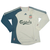 Camisa Liverpool Manga Longa Away 06/07 - Versão Retrô