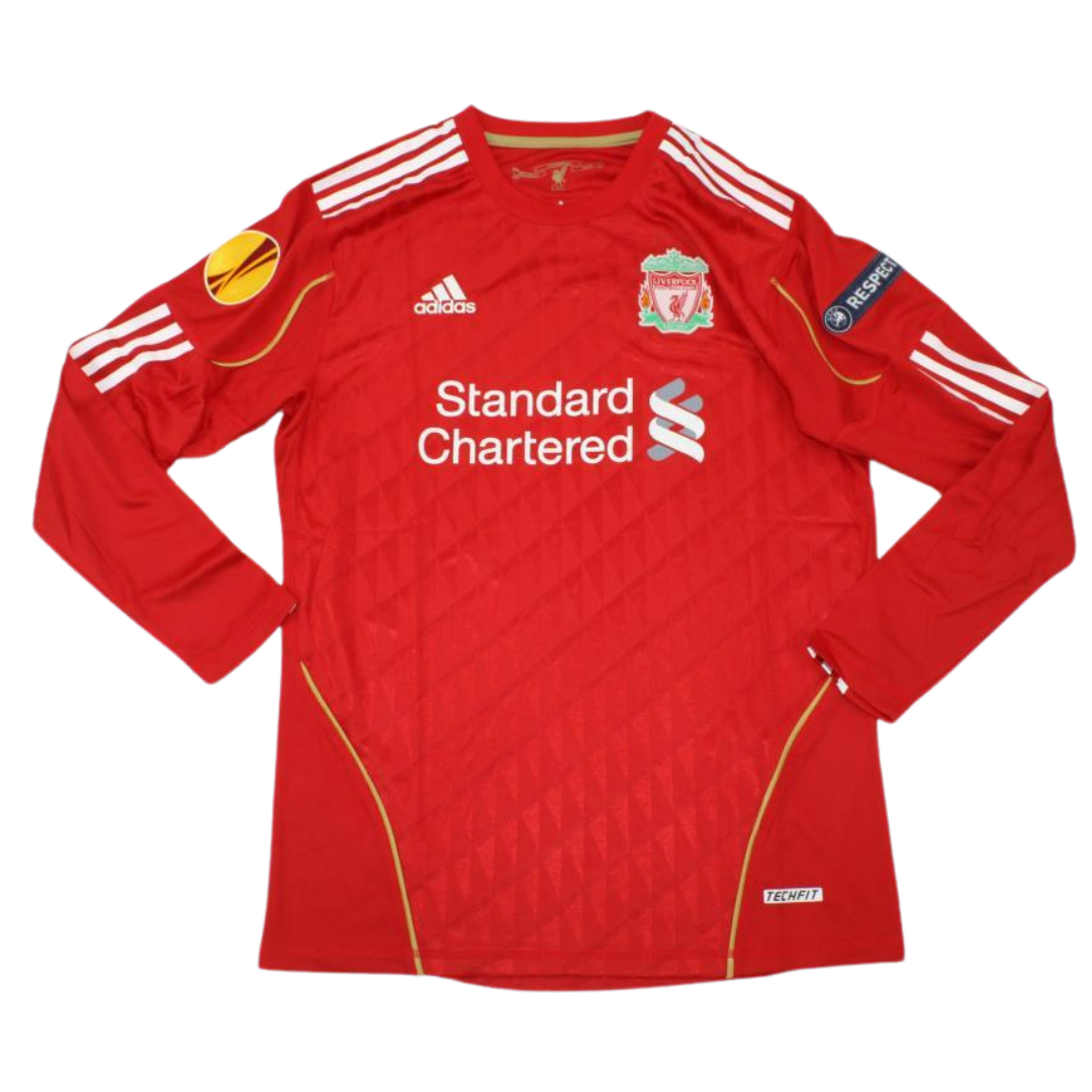 Camisa Liverpool Manga Longa 10/11 - Versão Retrô "Torres" Nº 9