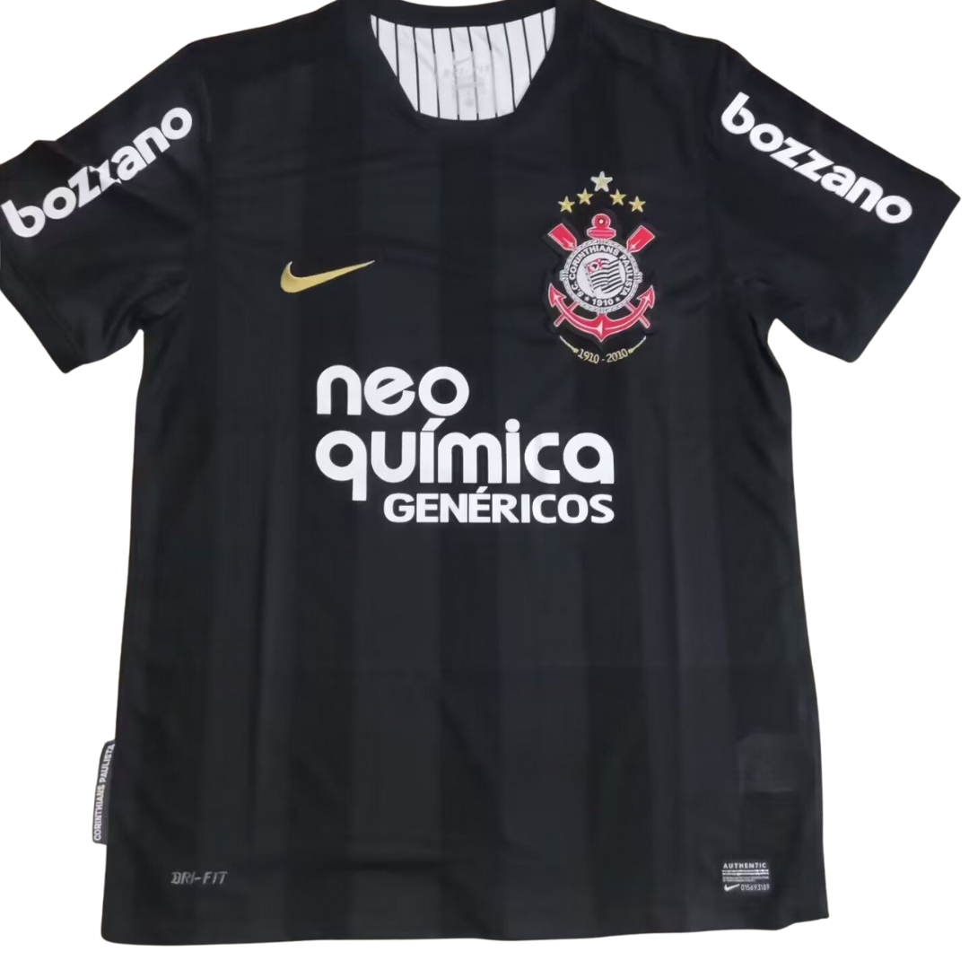 Camisa Corinthians Away 10/11 - Versão Retrô