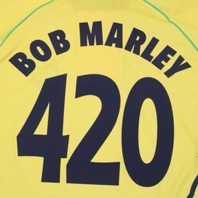 Camisa Jamaica 1998 Home - Versão Retrô "Bob Marley" N°420