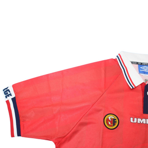 Camisa Noruega 98/99 Home - Versão Retrô "T.A. Flo" N°9