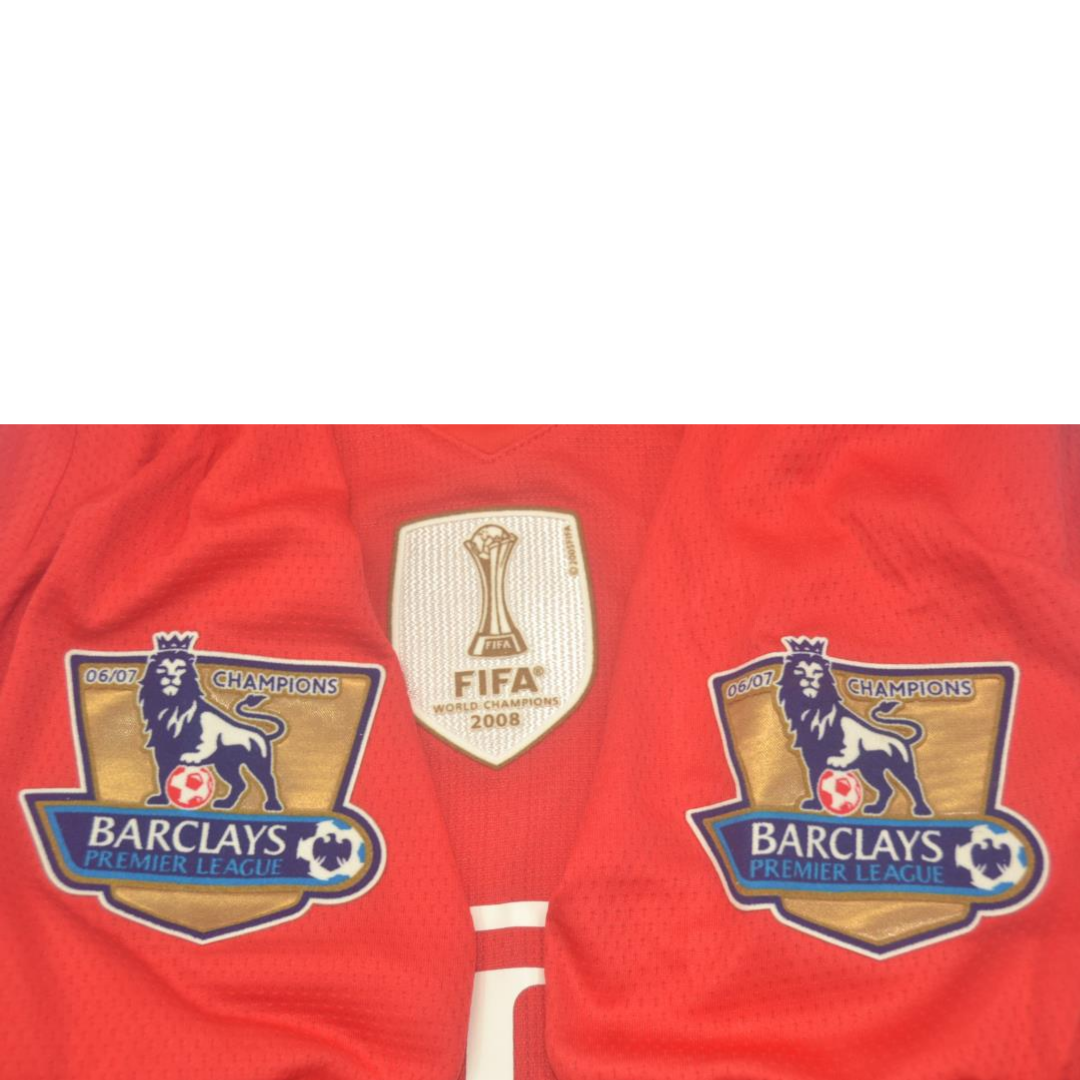 Camisa Manchester United Manga Longa 07/08 - Versão Retrô "Cristiano Ronaldo" Nº 7