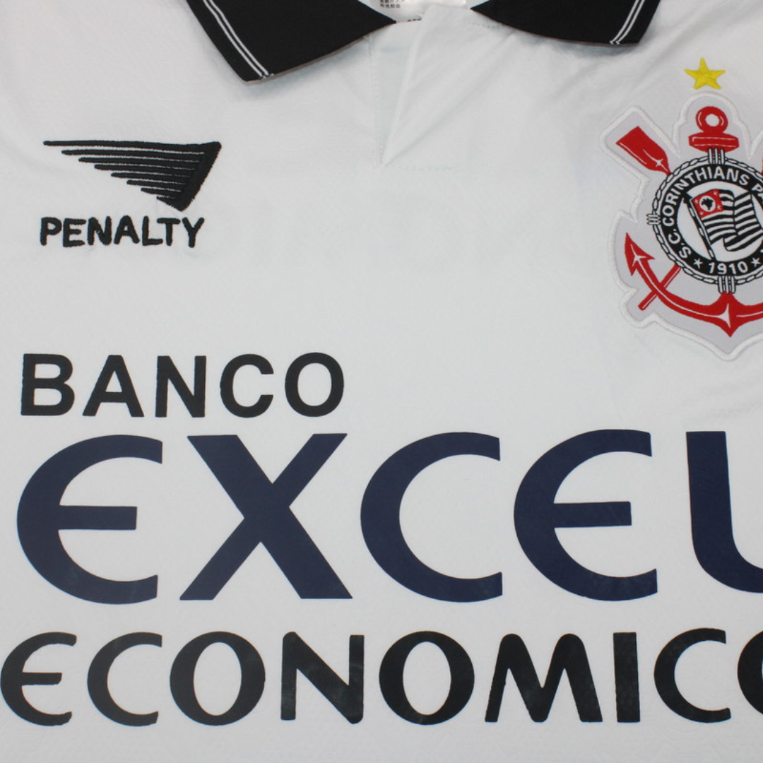 Camisa Corinthians Home 1997 - Versão Retrô