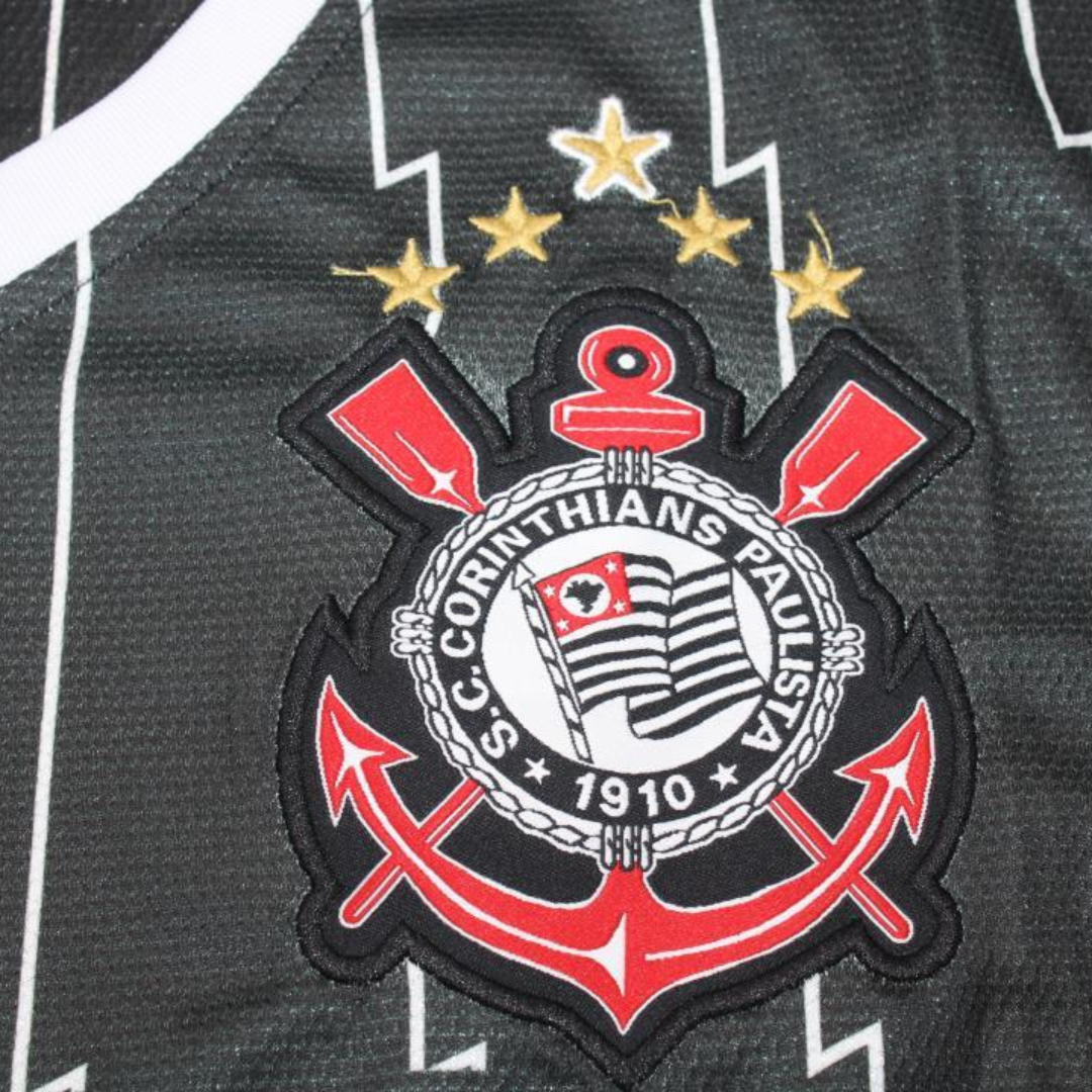 Camisa Corinthians Away 11/12 - Versão Retrô