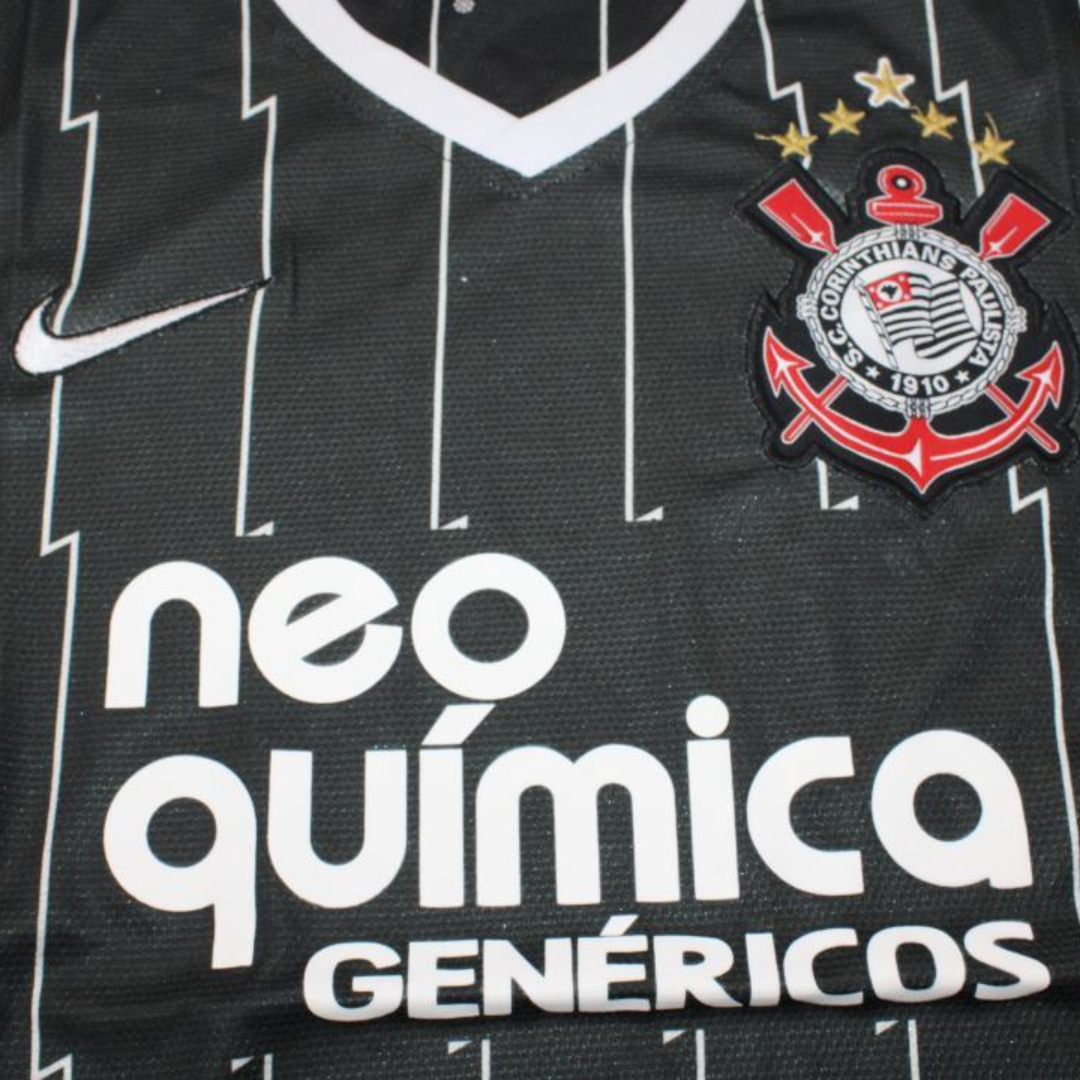 Camisa Corinthians Away 11/12 - Versão Retrô