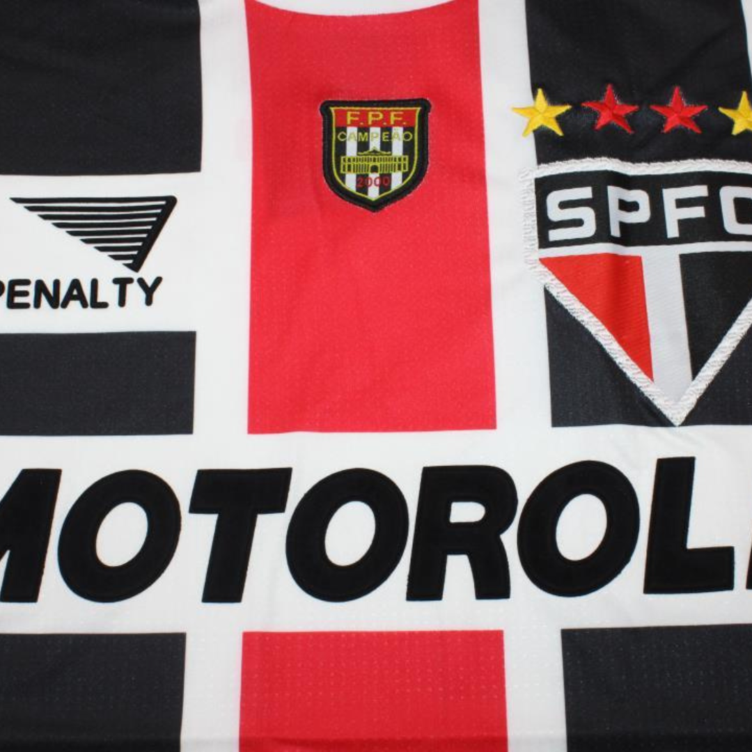 Camisa São Paulo Away 2000 - Versão Retrô