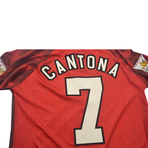 Camisa Manchester United Manga Longa 94/96 - Versão Retrô "Cantona" Nº 7