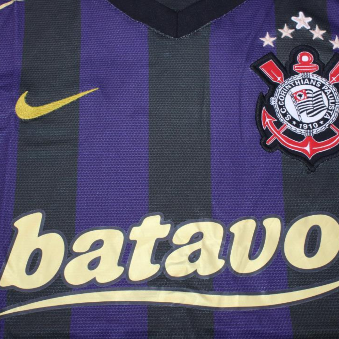 Camisa Corinthians Third Away 09/10 - Versão Retrô