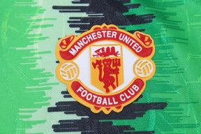 Camisa Manchester United Manga Longa 90/92 - Versão Retrô "Schmeichel" Nº 1