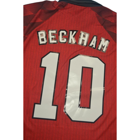 Camisa Manchester United Manga Longa 96/97 - Versão Retrô "Beckham" Nº 10