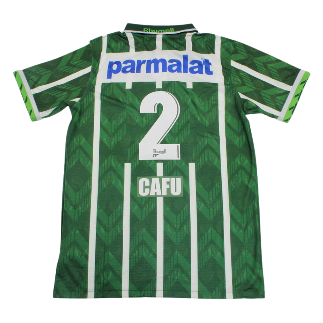 Camisa Palmeiras Home 1996 - Versão Retrô "Cafu" Nº 2