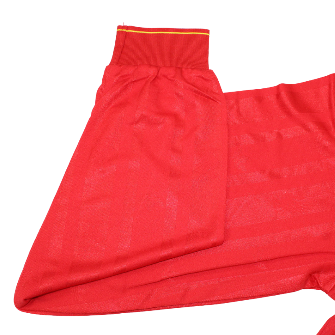 Camisa Liverpool Manga Longa Home 1986 - Versão Retrô