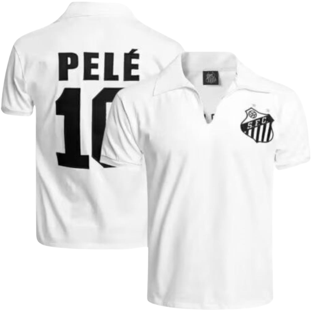 Camisa Santos Home 1970 - Versão Retrô