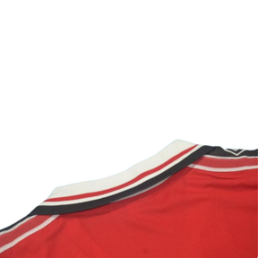 Camisa Manchester United Manga Longa 98/99 - Versão Retrô "Beckham" Nº 7