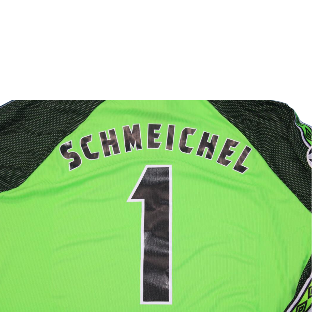 Camisa Manchester United Manga Longa 98/99 - Versão Retrô "Schmeichel" Nº 1