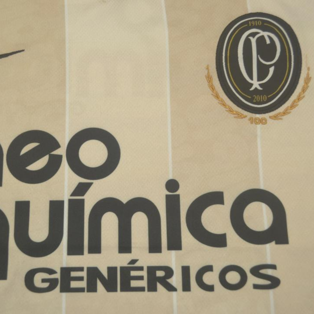 Camisa Corinthians Centenaty 2010 - Versão Retrô