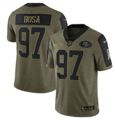 Camisa NFL San Francisco 49ers Vapor Limited Jersey Salute To Service 2021