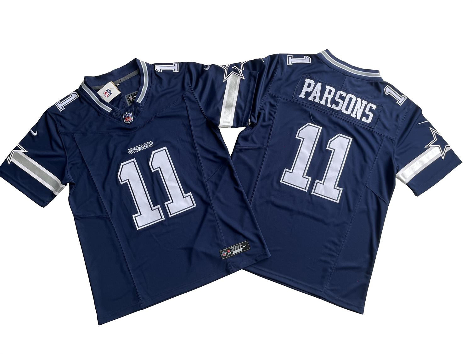 Camisa NFL Plus Size Jersey Dallas Cowboys Vapor F.U.S.E. Limited Jersey Azul