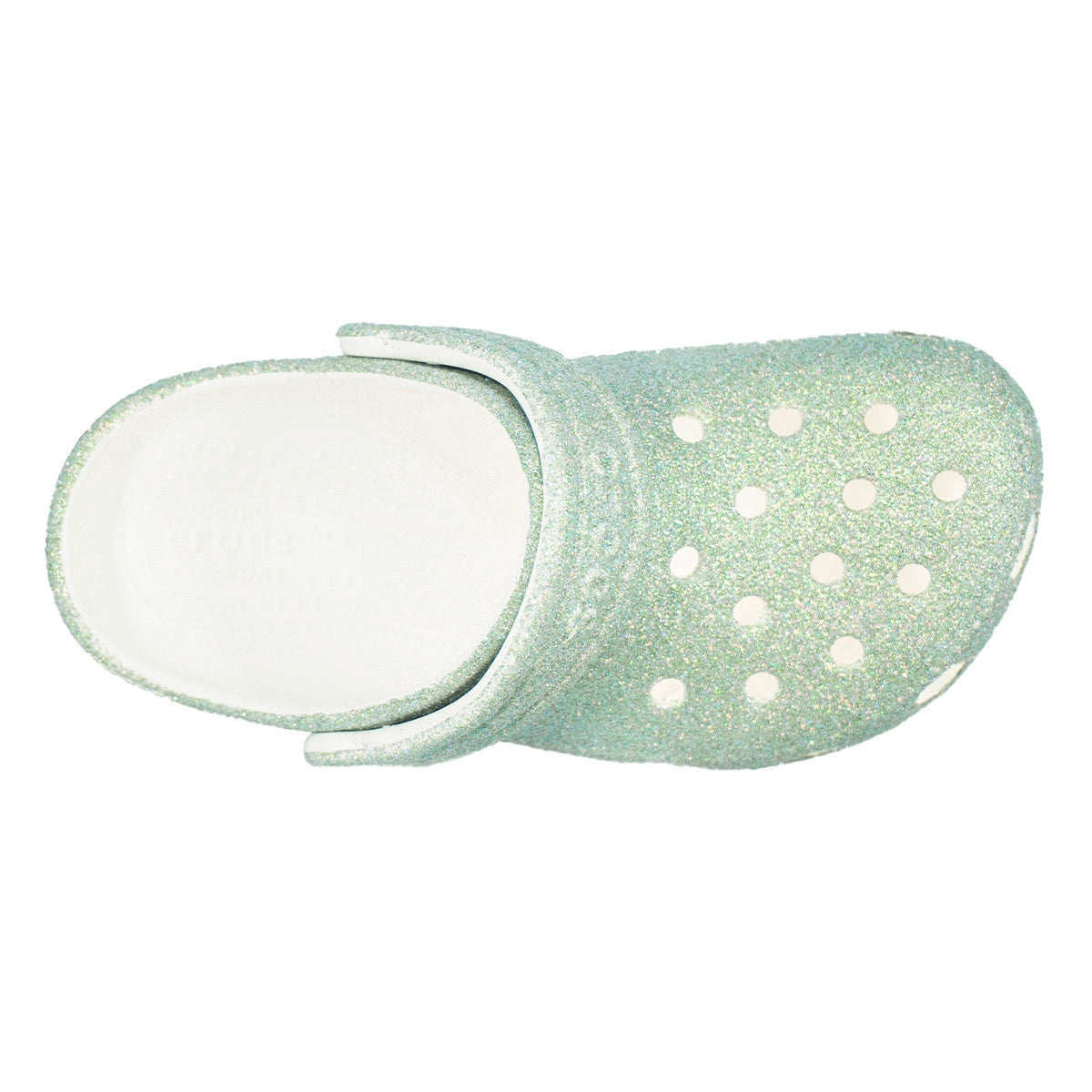 Sandália Crocs Iridescente Infantil