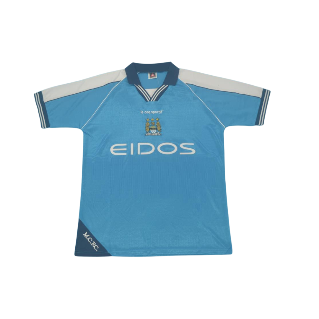 Camisa Retrô Manchester City Home 99/01
