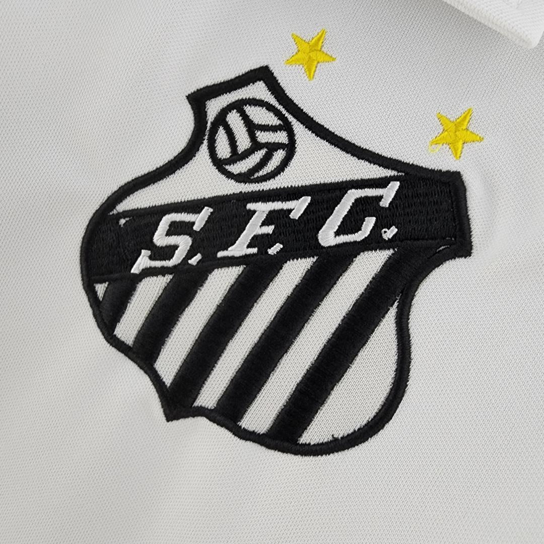 Camisa Santos Home 1970 - Versão Retrô