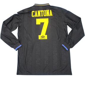 Camisa Manchester United Manga Longa 93/94 - Versão Retrô "Cantona" Nº 7