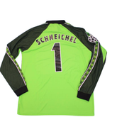 Camisa Manchester United Manga Longa 98/99 - Versão Retrô "Schmeichel" Nº 1