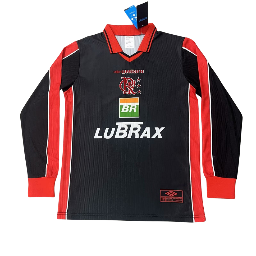 Camisa Flamengo Manga Longa Home 95/96 - Versão Retrô