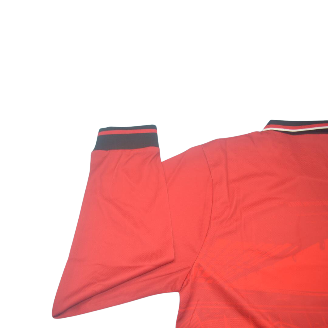 Camisa Manchester United Manga Longa 94/96 - Versão Retrô "Cantona" Nº 7