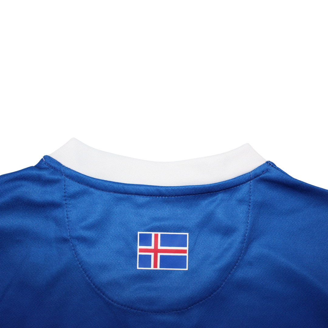Camisa Islândia 16/17 Home - Versão Retrô