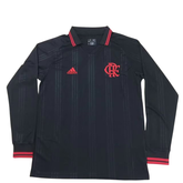Camisa Flamengo Manga Longa 19/20 - Versão Retrô