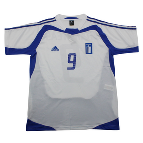 Camisa Grécia 2004 Home - Versão Retrô "Charisteas" N°9