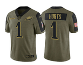 Camisa NFL Philadelphia Eagles Vapor Limited Jersey Salute To Service 2021